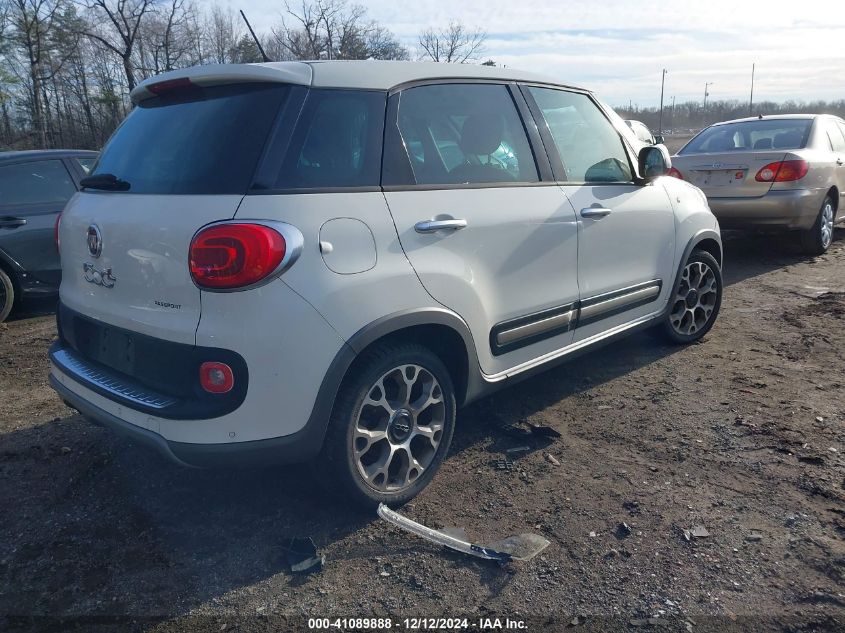 2014 Fiat 500L Trekking VIN: ZFBCFADH7EZ020138 Lot: 41089888