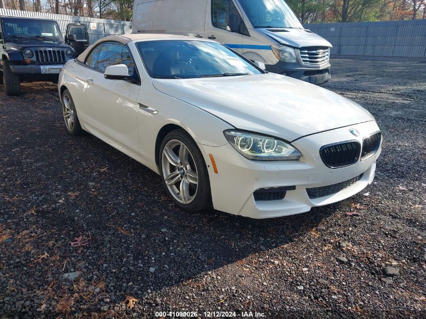 2014 BMW 650I xDrive VIN: WBAYP1C55ED216631 Lot: 41090026