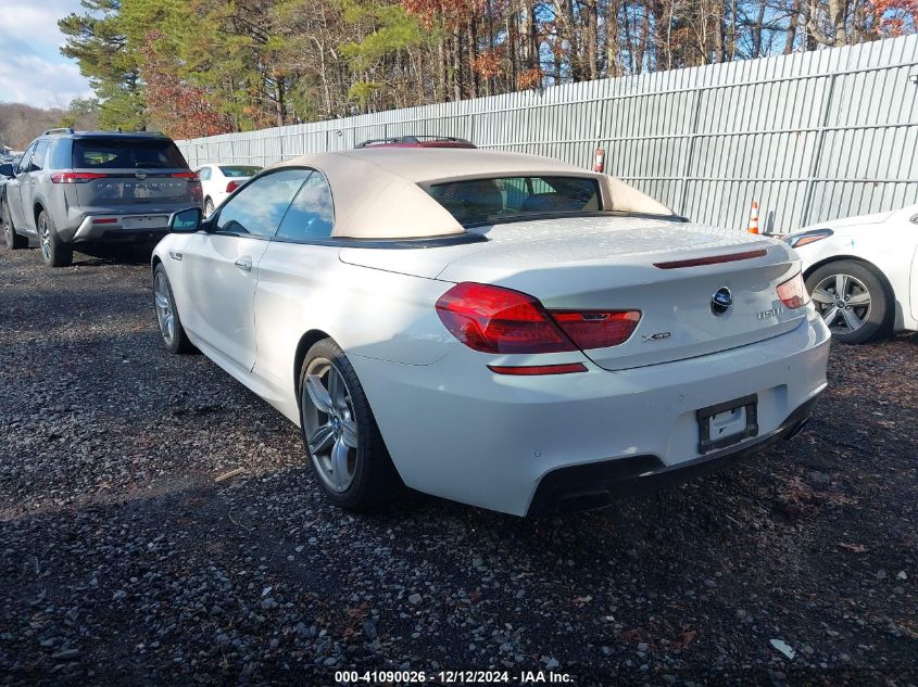 2014 BMW 650I xDrive VIN: WBAYP1C55ED216631 Lot: 41090026