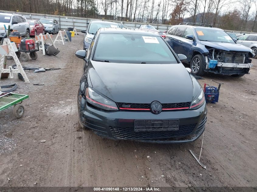 2016 Volkswagen Golf Gti Se W/Performance Package 4-Door VIN: 3VW447AU6GM036800 Lot: 41090148