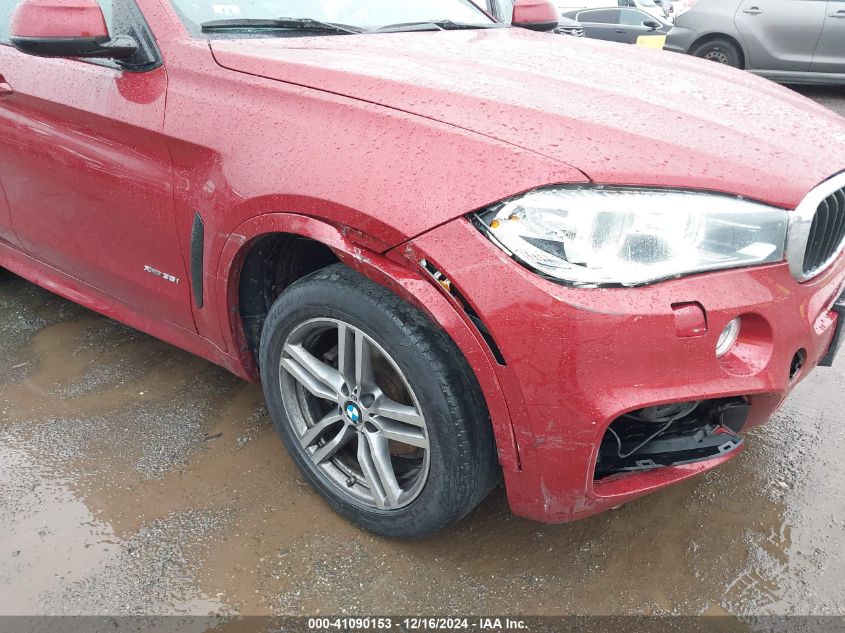 2016 BMW X6 xDrive35I VIN: 5UXKU2C50G0N80486 Lot: 41090153