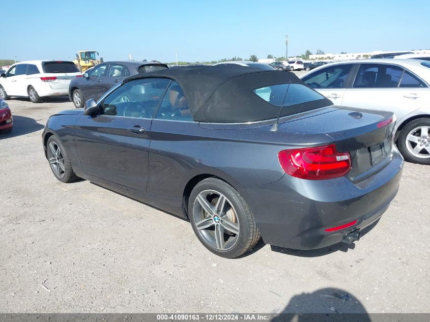 2017 BMW 230I VIN: WBA2K9C30HV950450 Lot: 41090163