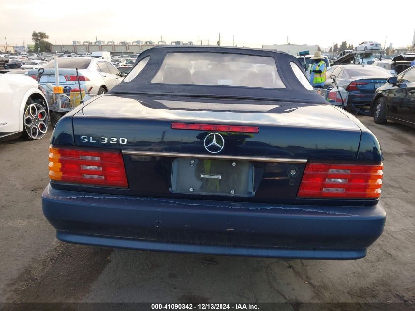 1994 Mercedes-Benz Sl 320 VIN: WDBFA63E5RF100962 Lot: 41090342