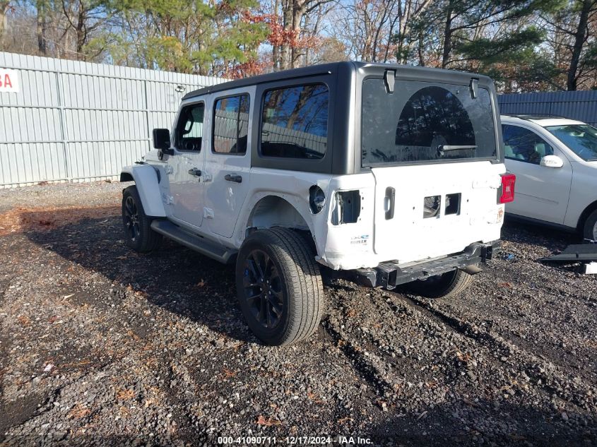 2023 Jeep Wrangler 4Xe Sahara 4X4 VIN: 1C4JJXP61PW554353 Lot: 41090711