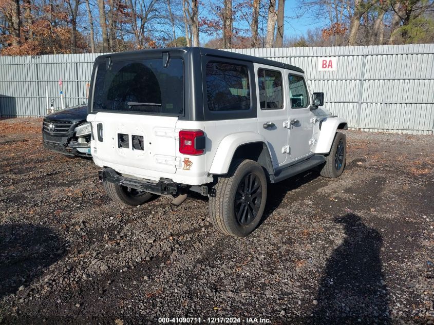 2023 Jeep Wrangler 4Xe Sahara 4X4 VIN: 1C4JJXP61PW554353 Lot: 41090711