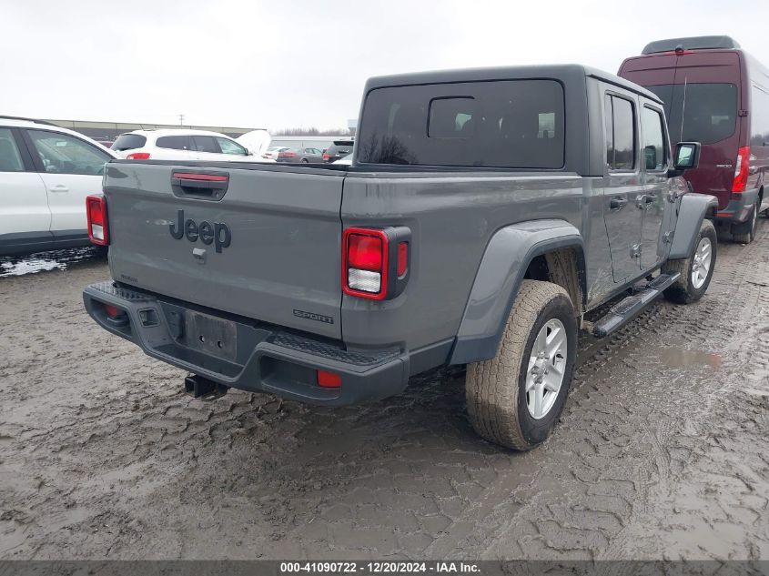 2021 Jeep Gladiator Sport S 4X4 VIN: 1C6HJTAG0ML506761 Lot: 41090722