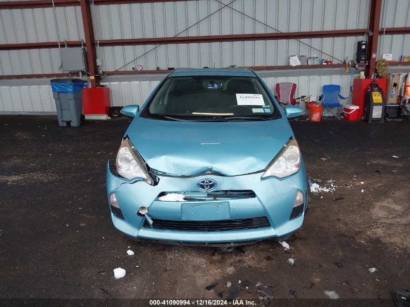 2014 Toyota Prius C VIN: JTDKDTB32E1072728 Lot: 41090994