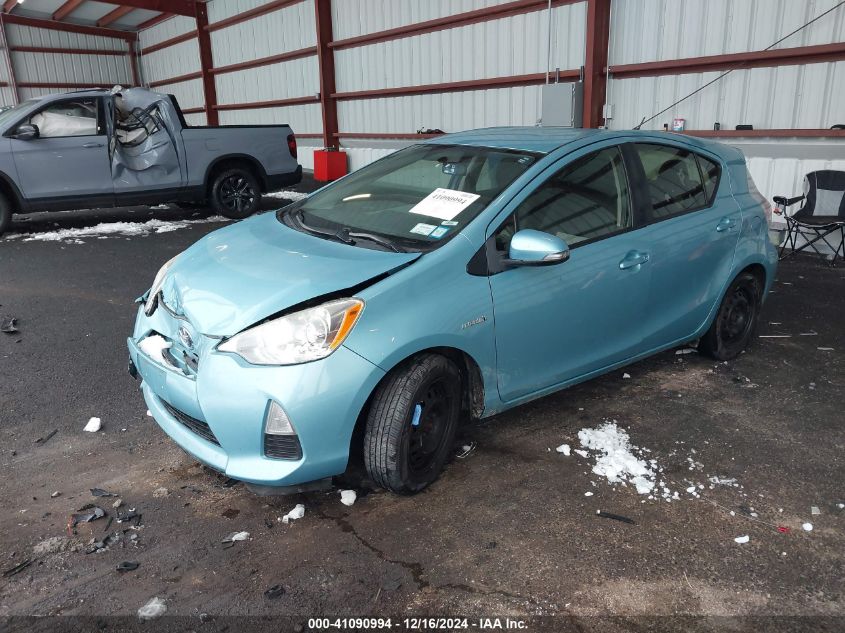 2014 Toyota Prius C VIN: JTDKDTB32E1072728 Lot: 41090994