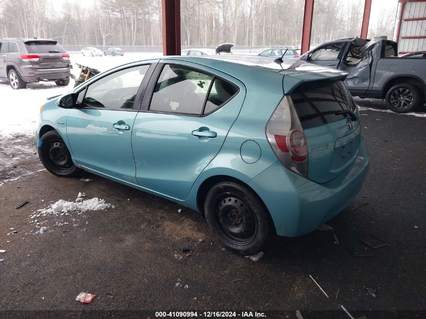 2014 Toyota Prius C VIN: JTDKDTB32E1072728 Lot: 41090994