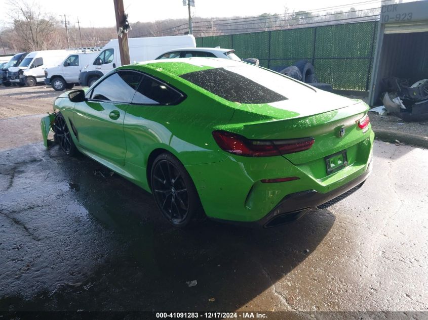 2020 BMW M850I xDrive VIN: WBABC4C04LCE38185 Lot: 41091283