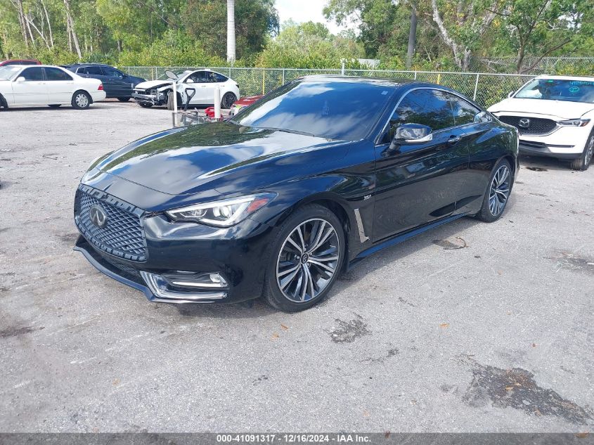 2020 Infiniti Q60 Pure Awd VIN: JN1EV7EL5LM380634 Lot: 41091317