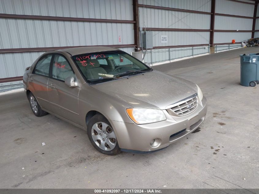 2006 Kia Spectra Ex/Lx/Sx VIN: KNAFE121765366277 Lot: 41092097