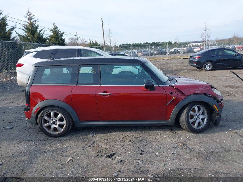 2009 Mini Cooper Clubman VIN: WMWML33509TP98297 Lot: 41092163