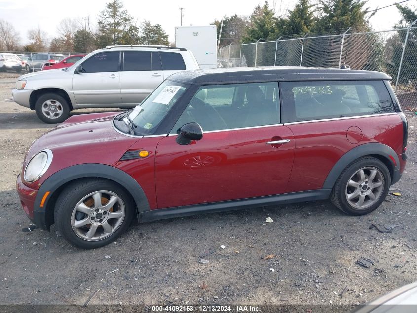 2009 Mini Cooper Clubman VIN: WMWML33509TP98297 Lot: 41092163