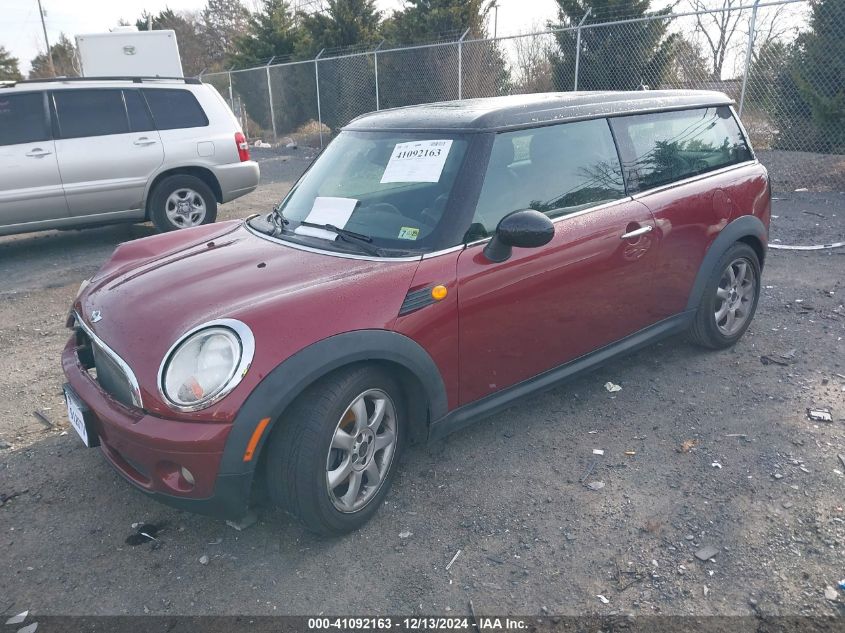 2009 Mini Cooper Clubman VIN: WMWML33509TP98297 Lot: 41092163