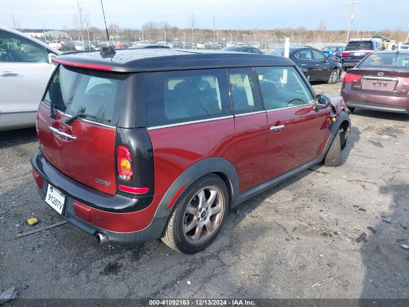 2009 Mini Cooper Clubman VIN: WMWML33509TP98297 Lot: 41092163