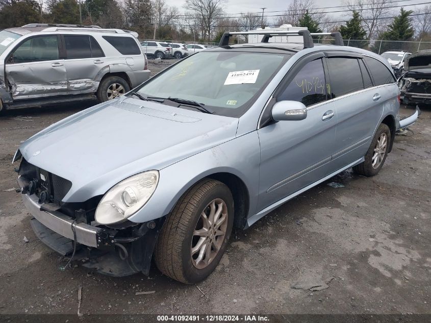 2006 Mercedes-Benz R 500 4Matic VIN: 4JGCB75E46A013191 Lot: 41092491