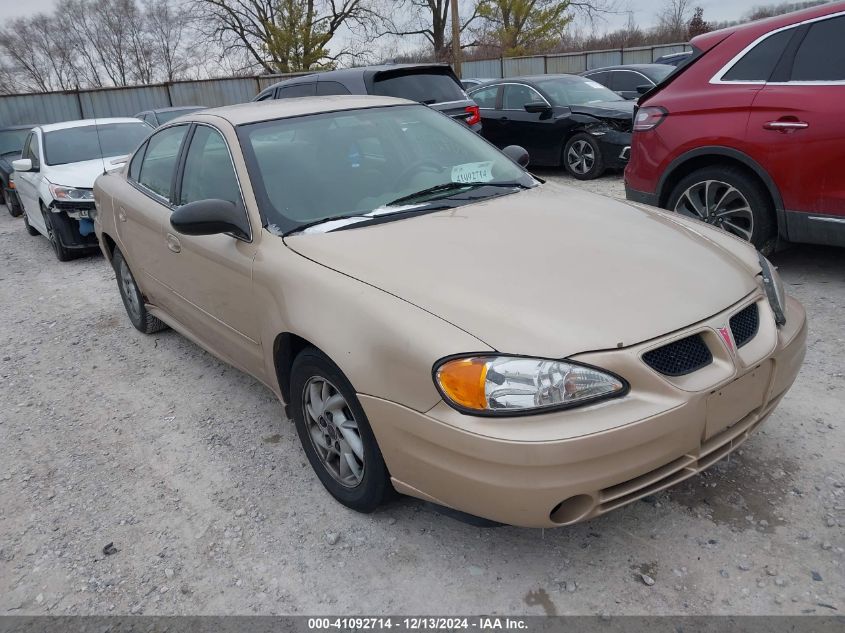 2004 Pontiac Grand Am Se VIN: 1G2NE52F64M520552 Lot: 41092714