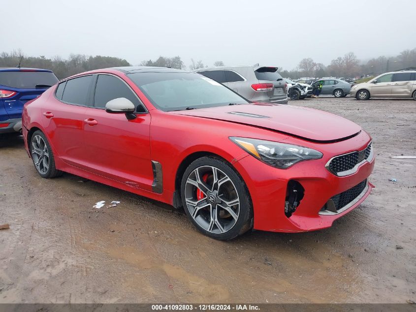 2018 Kia Stinger Gt2 VIN: KNAE55LC9J6027459 Lot: 41092803