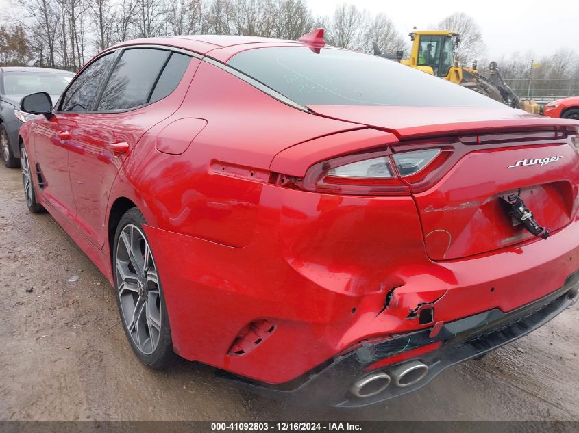 2018 Kia Stinger Gt2 VIN: KNAE55LC9J6027459 Lot: 41092803