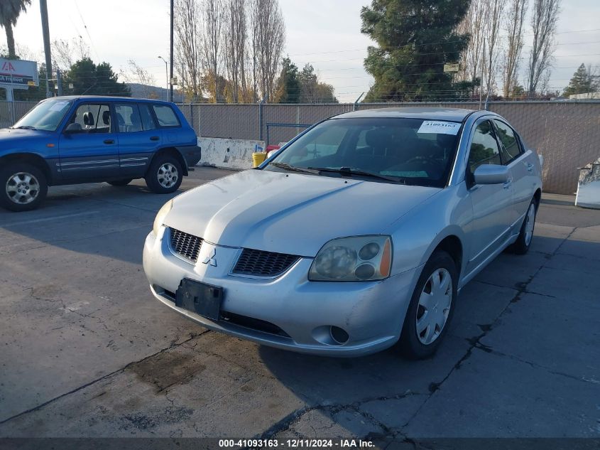 2004 Mitsubishi Galant Es VIN: 4A3AB36FX4E062913 Lot: 41093163