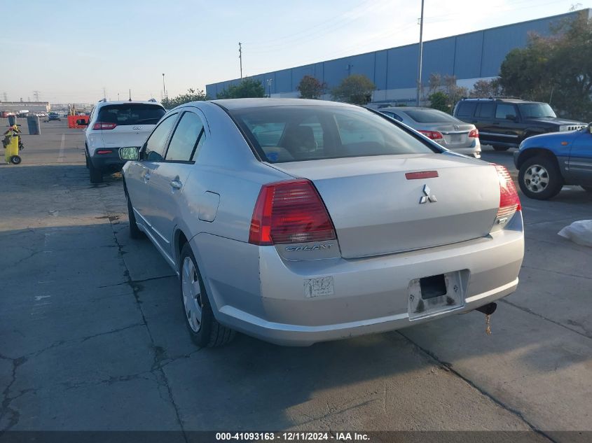 2004 Mitsubishi Galant Es VIN: 4A3AB36FX4E062913 Lot: 41093163