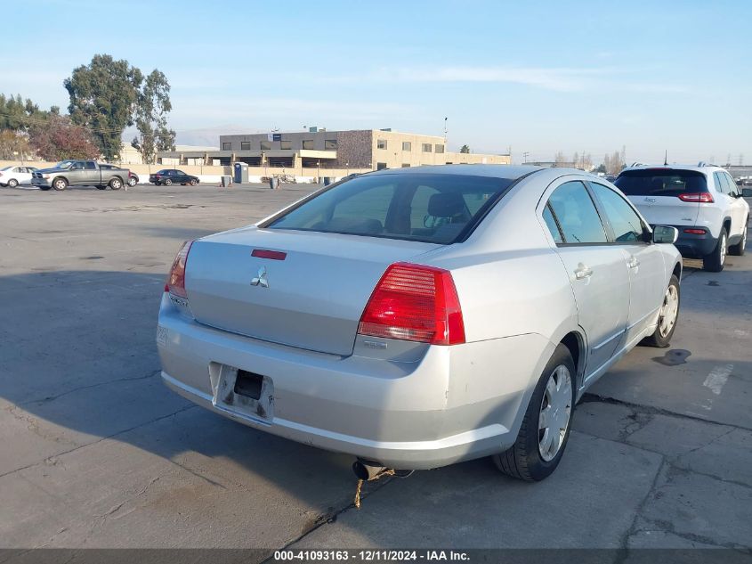 2004 Mitsubishi Galant Es VIN: 4A3AB36FX4E062913 Lot: 41093163