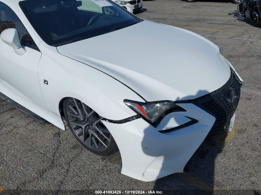 2016 Lexus Rc 350 VIN: JTHHE5BCXG5013987 Lot: 41093425