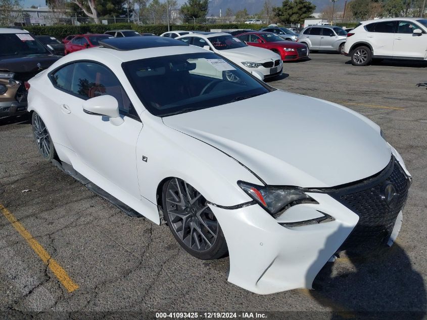 2016 Lexus Rc 350 VIN: JTHHE5BCXG5013987 Lot: 41093425