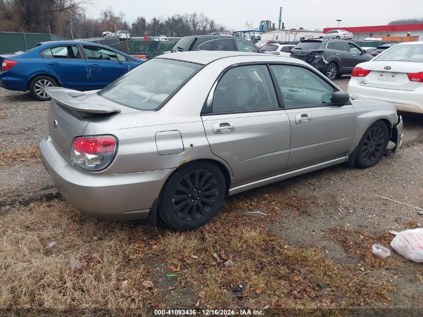 2006 Subaru Impreza 2.5I VIN: JF1GD67646H526468 Lot: 41093436