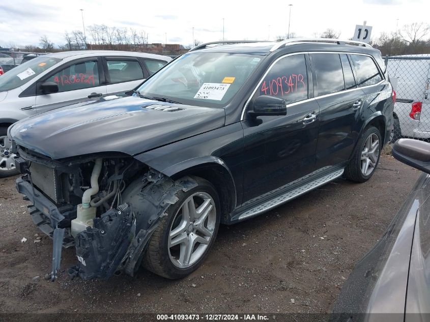 2017 Mercedes-Benz Gls 550 4Matic VIN: 4JGDF7DE0HA831059 Lot: 41093473