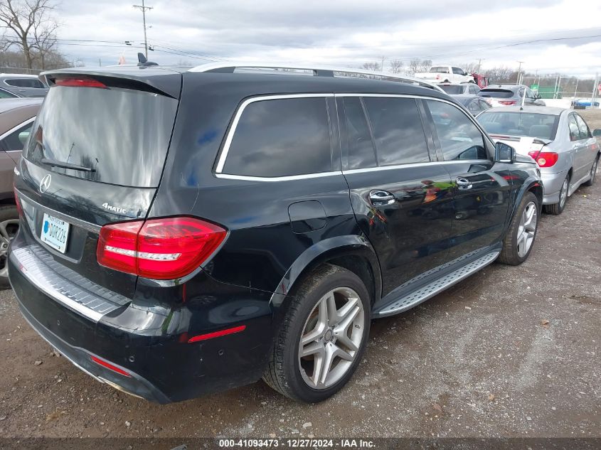 2017 Mercedes-Benz Gls 550 4Matic VIN: 4JGDF7DE0HA831059 Lot: 41093473