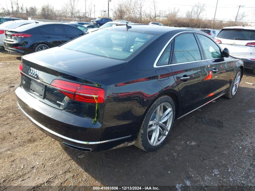 2015 Audi A8 3.0T VIN: WAUJGAFD9FN012821 Lot: 41093506