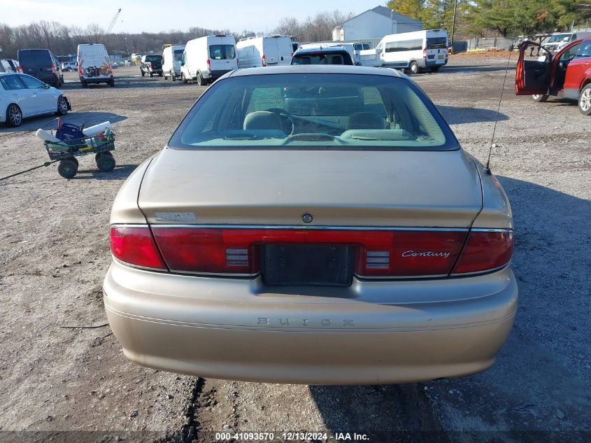 2005 Buick Century VIN: 2G4WS52J151165666 Lot: 41093570