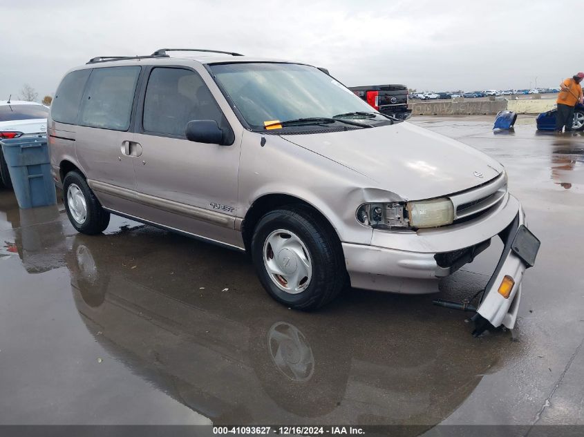 1995 Nissan Quest Xe/Gxe VIN: 4N2DN11W0SD853261 Lot: 41093627