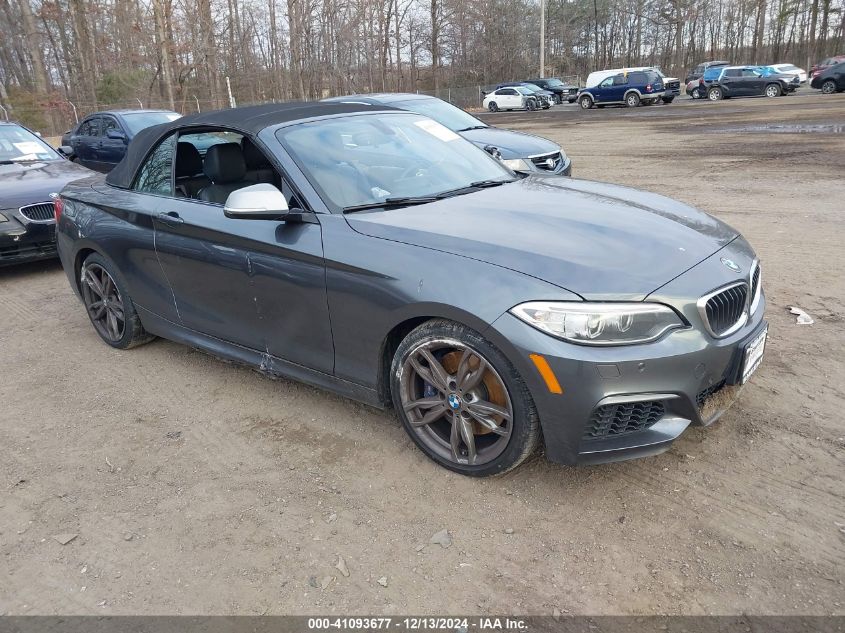 2015 BMW M235 VIN: WBA1M1C51FV393702 Lot: 41093677