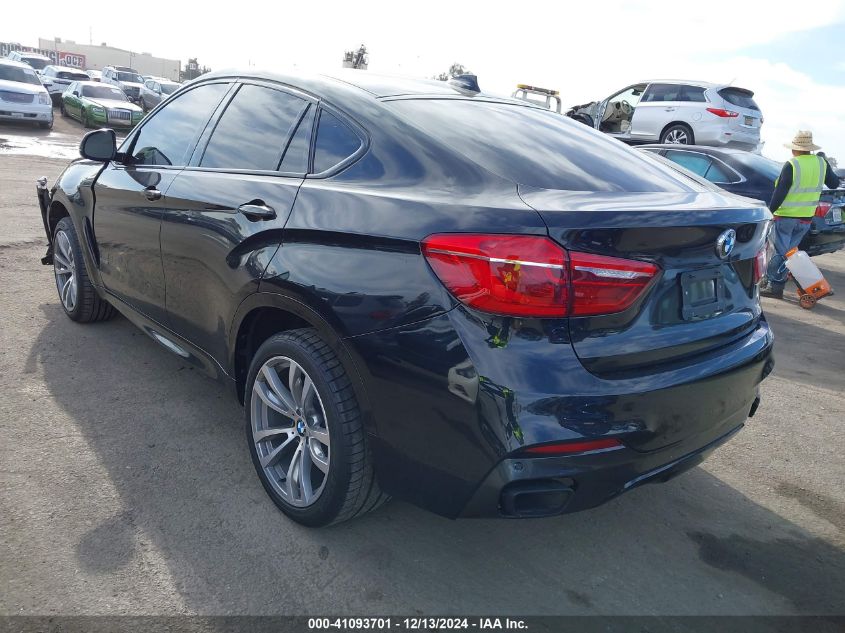 2015 BMW X6 xDrive35I VIN: 5UXKU2C56F0N77929 Lot: 41093701