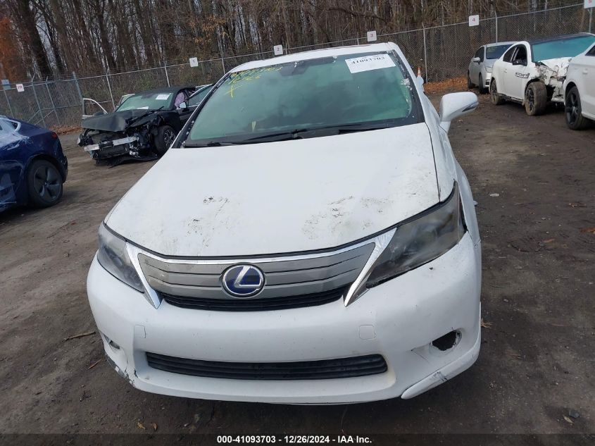 2010 Lexus Hs 250H VIN: JTHBB1BA1A2001628 Lot: 41093703