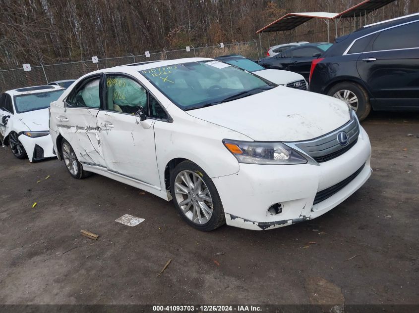 2010 Lexus Hs 250H VIN: JTHBB1BA1A2001628 Lot: 41093703