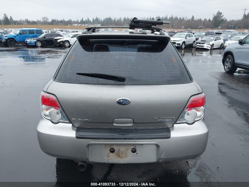 2006 Subaru Impreza Outback Sport VIN: JF1GG68646H819888 Lot: 41093733