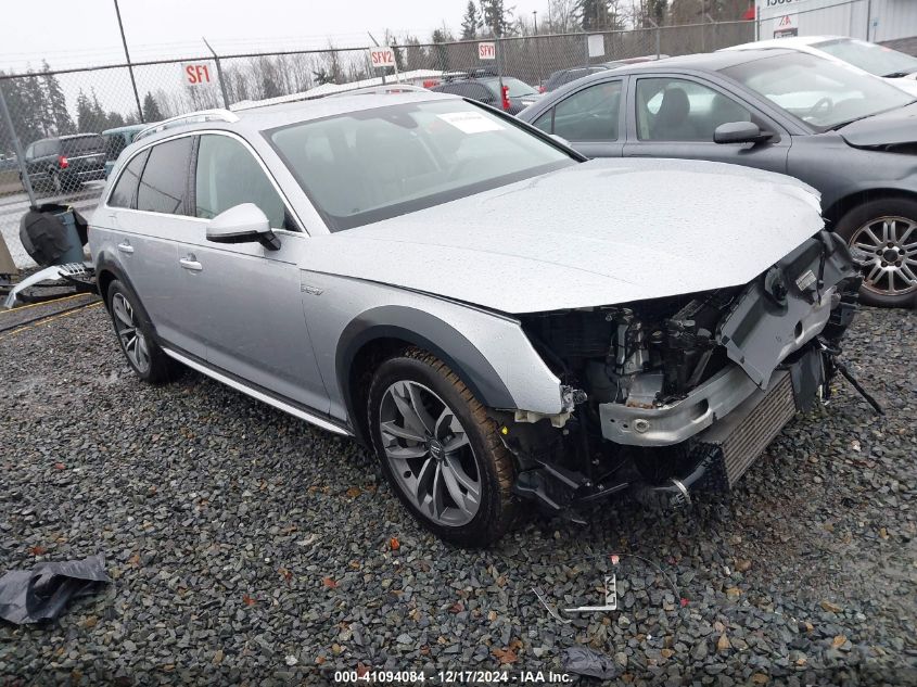 2018 Audi A4 Allroad 2.0T Premium/2.0T Tech Premium VIN: WA18NAF46JA061363 Lot: 41094084