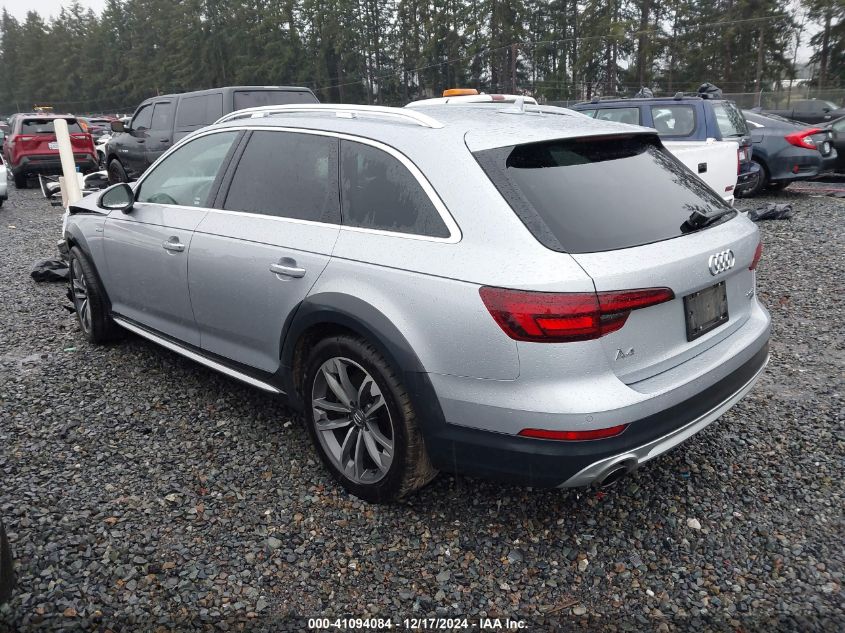 2018 Audi A4 Allroad 2.0T Premium/2.0T Tech Premium VIN: WA18NAF46JA061363 Lot: 41094084