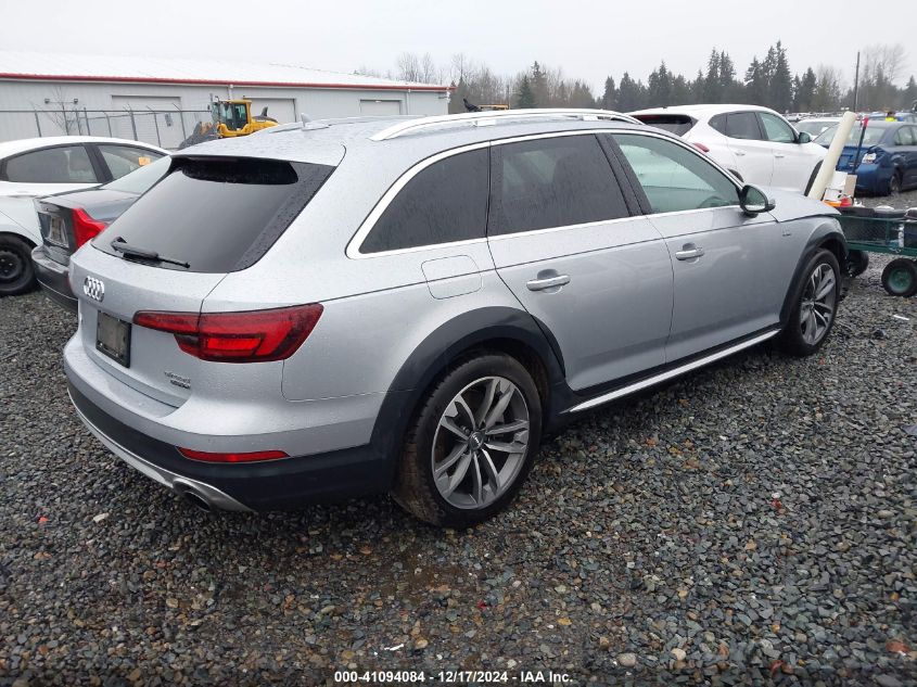 2018 Audi A4 Allroad 2.0T Premium/2.0T Tech Premium VIN: WA18NAF46JA061363 Lot: 41094084