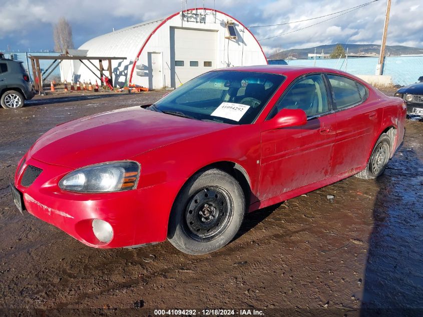 2007 Pontiac Grand Prix VIN: 2G2WP552971174391 Lot: 41094292