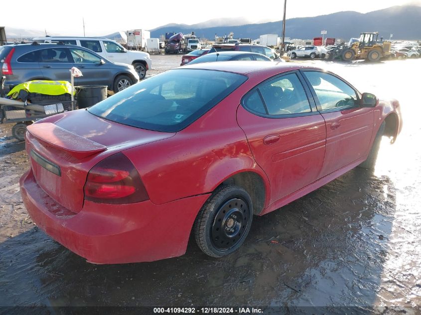 2007 Pontiac Grand Prix VIN: 2G2WP552971174391 Lot: 41094292