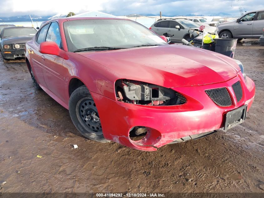 2007 Pontiac Grand Prix VIN: 2G2WP552971174391 Lot: 41094292