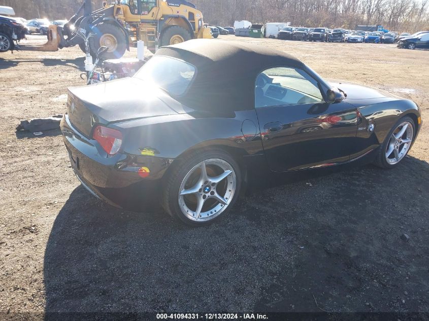 2007 BMW Z4 3.0Si VIN: 4USBU53527LX02535 Lot: 41094331