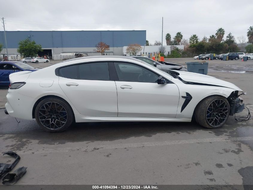 2020 BMW M8 Gran Coupe VIN: WBSGV0C06LCE13907 Lot: 41094394