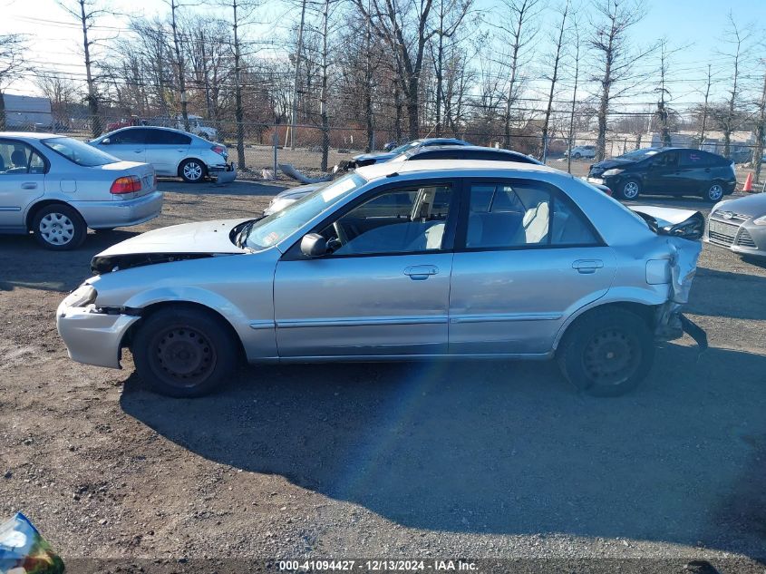 2000 Mazda Protege Dx/Lx VIN: JM1BJ2224Y0287337 Lot: 41094427