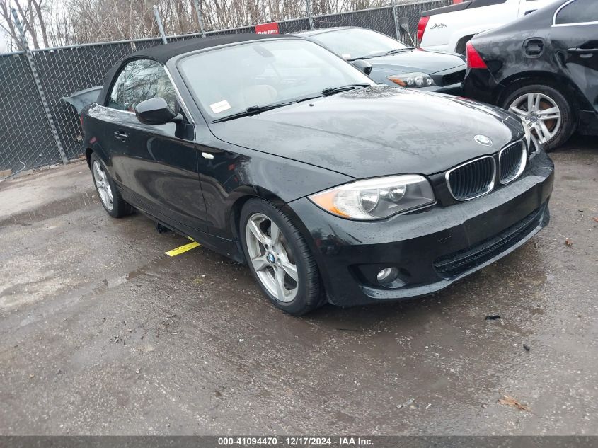 2012 BMW 128I VIN: WBAUL7C56CVM83510 Lot: 41094470